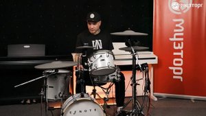 Обзор барабанной установки EFNOTE EST-5 Kit A+C+D от Василия Горшкова (группа СЛОТ)