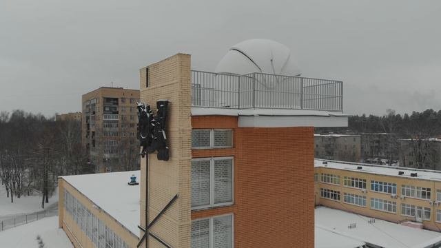 Купол All Sky  изготовлен и установлен г.Черноголовка