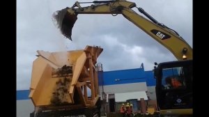 Валковый грохот 1 каскад с промывкой