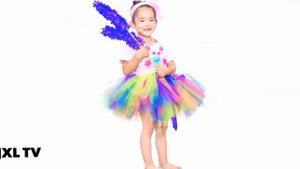 Girls Tutu Skirts For Kids Fluffy Hollowen Patchwork Princess Girls Skirt Children Birthday Party