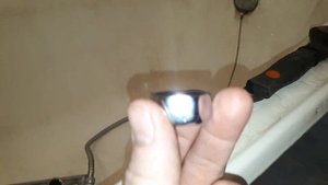 Ремонт смесителя,замена гайки.