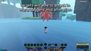 Maru Daggers Weapon Review | Shindo Life