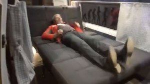 Диван в Форд транзит, в микроавтобус