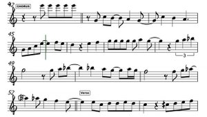 How Deep Is Your Love Alto Sax Sheet Music Backing Track Play Along Partitura Bee Gees