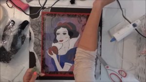 Snow White Scrapbooking Layout