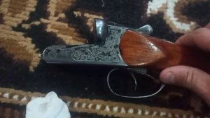 снятие воронения с колодки ружья иж 58