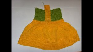 Детский сарафан крючком