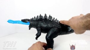 Godzilla 2014 Atomic Breath Roar Bandai Toy Review
