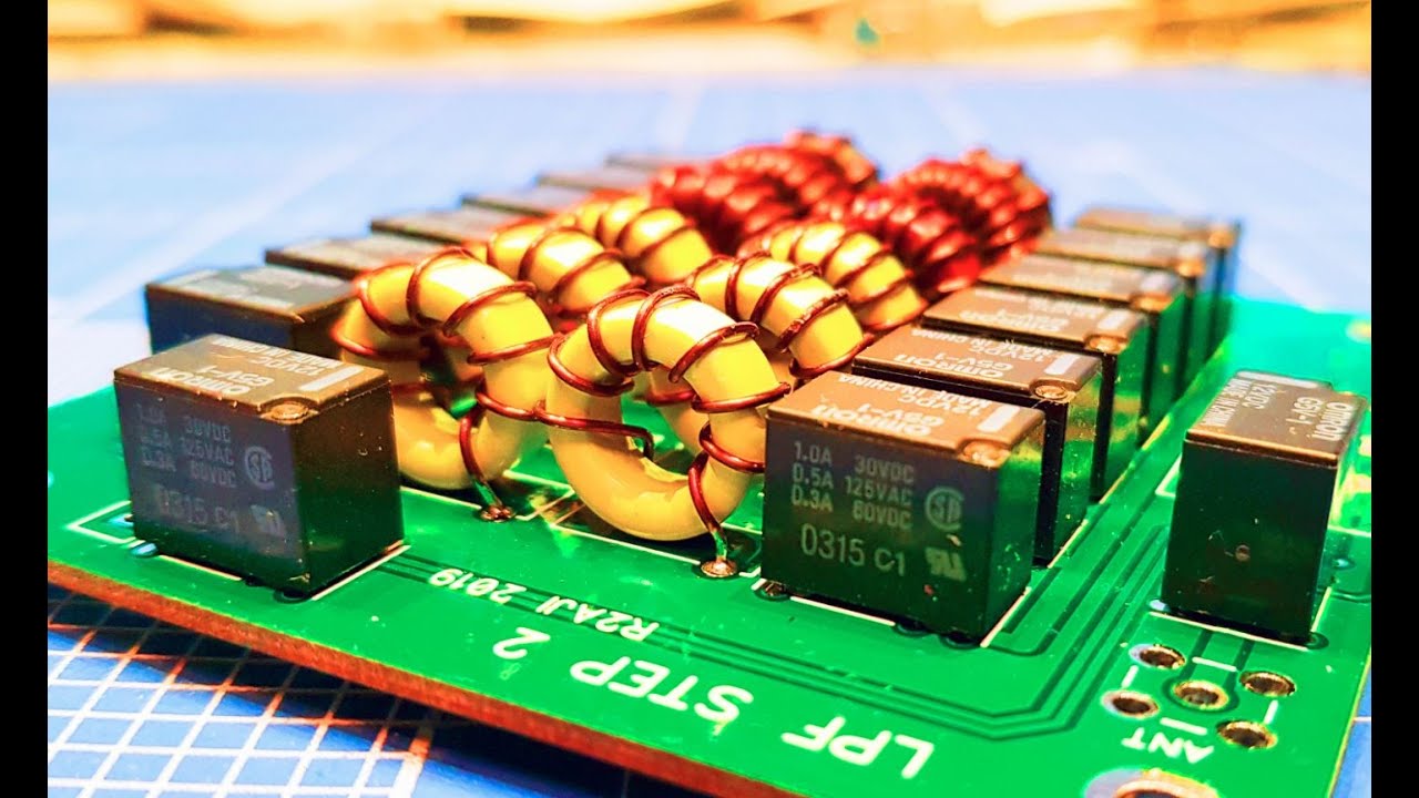 Собираем ФНЧ для трансивера STEP2 смотреть онлайн