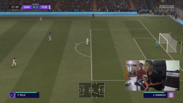 Tanding FIFA 21 Soccer AID Vs FC Bayern Muchen смотреть онлайн