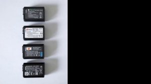 Battery battle. Sony a7s original vs. other NP-FW50