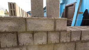 Пристрой к дому из керамзитного блока / Уголок перемычка / Шпильки крепления мауэрлата (апрель 2020