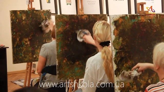 Мастер класс живописи Елены Ильичевой - Сивилла Ливийская