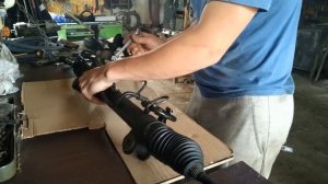 Переделка рулевой на квадроцикле с двигателем тойота
