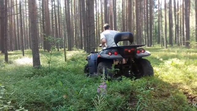 Электроквадроцикл нашей разработки в сравнении с бензиновыми собратьями
