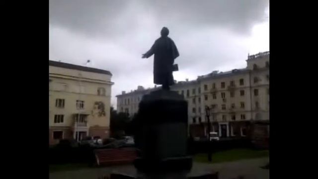 кемерово. центр города. Площадь советов. ++.wmv
