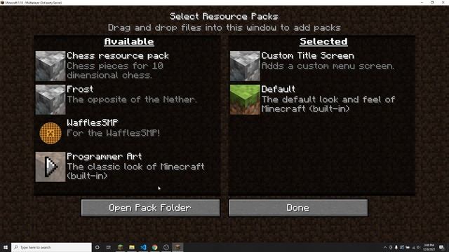 How To Make Custom PAUSE MENU Screens With Resource Packs!