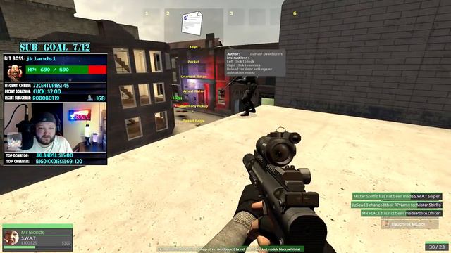 GMod DarkRP - Building the Best Base Ever (SERVER TAKEOVER!) смотреть онлайн