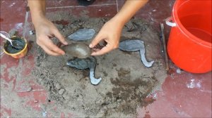 Creative Ideas with Cement For Garden | Making Small Fish Tank and Flower Pots | Beautiful and easy