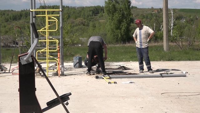 В селе Секирино продолжается строительство Парка отдыха.