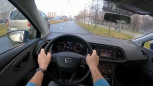 СЕАТ ЛЕОН 3 ТЕСТ ДРАЙВ/ОБЗОР/// Seat Leon 3  (1.2 TSI 85 HP)/Test Drive/Review