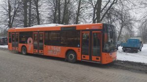 Часть 2. Автобус городской. Клиренс и высота.Размеры.Обзор.Маз 203085, М3 (I - класса),низкопольный