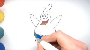 Патрик Стар. Как нарисовать Патрика из мультика Губка Боб