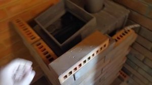Гефест 18 в облицовке кирпичем часть 1