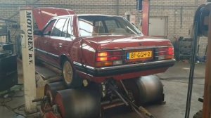 Datsun Nissan Laurel C31 VH45DE V8 dyno pull 200L