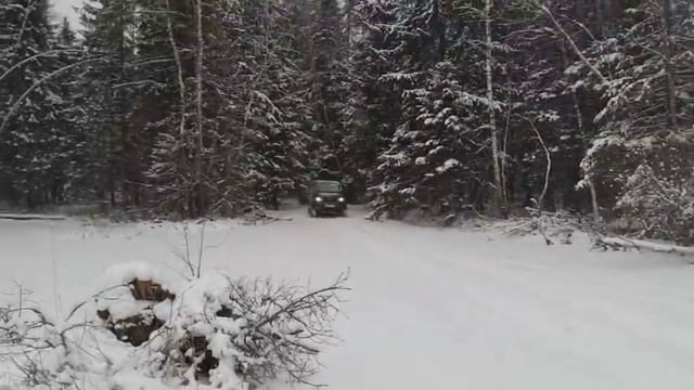 Покатушки на уаз Патриот под Фрязево. смотреть онлайн