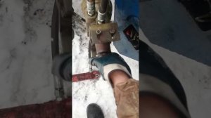Насос-дозатор Orsta на тракторе Т-40 Пробное подключение
