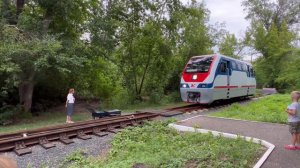 Детская железная дорога. Оренбург