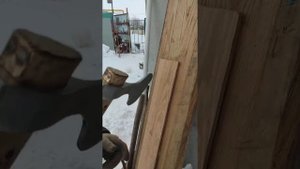лайфхак как делать топор, черенок для топора