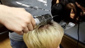 Укладка коротких волос