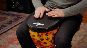 Meinl Percussion 12" Pop Off Djembe, Napa Head (VR-SDJPO12-NH)
