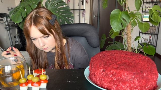 Мукбанг | День рождения ? | Mukbang | Happy Birthday ? смотреть онлайн
