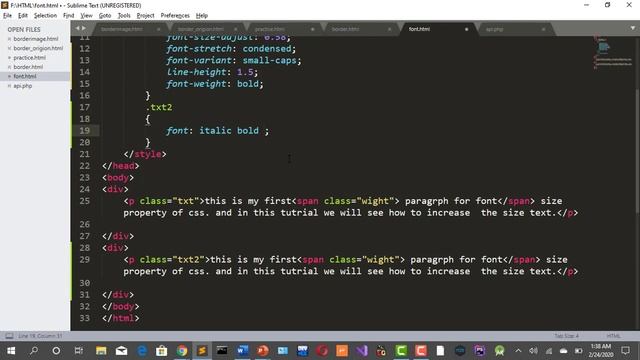 Lecture 28 CSS | font |Css Tutorials |Urdu|Hindi| how to use font in css