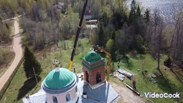 помощь в реставрации храма святой Троицы #любовь #Христос #перетно #Окуловка #Великийновгород