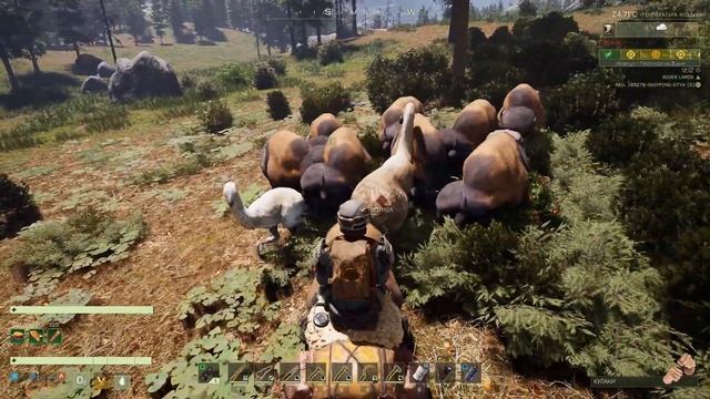 БИЗОНЫ VS МЕДВЕДЬ, КТО КОГО? / Выживание в открытом мире Icarus смотреть онлайн