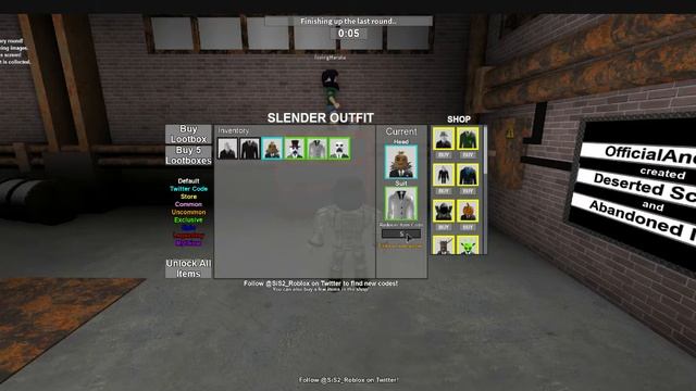 Roblox Stop It Slender! CODES!! смотреть онлайн