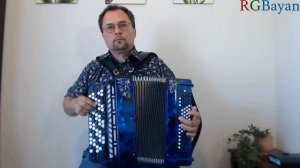 Шел Казак на Побывку Домой (Обломилась доска) - Кавер на баяне.