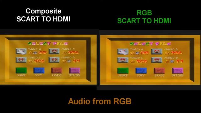 Scart to HDMI || RGB vs Composite смотреть онлайн