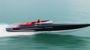 DONZI 43 ZR Power Boat - Ferrari Performance meets James Bond Style