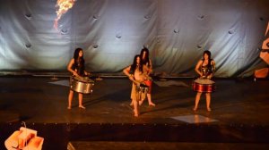 Барабанщики на Огненном шоу