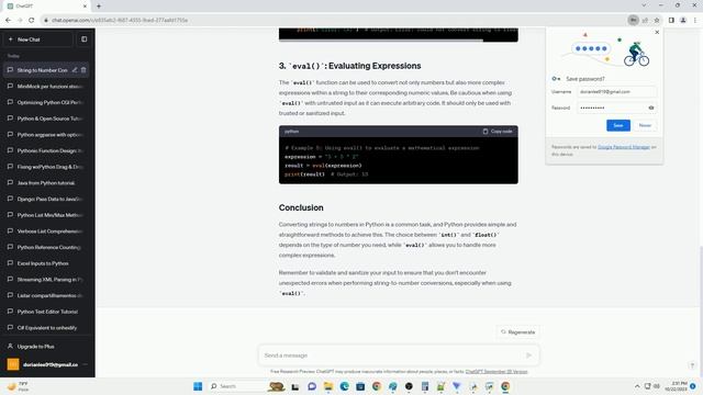 Automatic String to Number conversion in Python смотреть онлайн