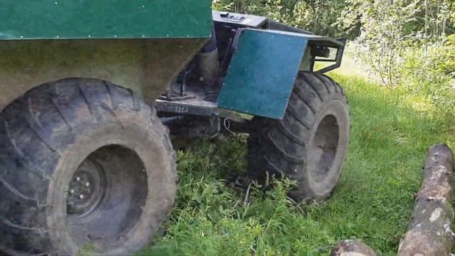 На каракате за металлоломом. Переезжаем через дохлый мост. смотреть онлайн