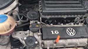 VW Polo Sedan 1.6 CFNA - Работа двигателя.