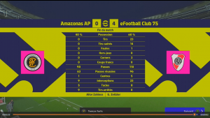 Brazilan Clubs • Amazonas AP 🆚 eFootball Club 75