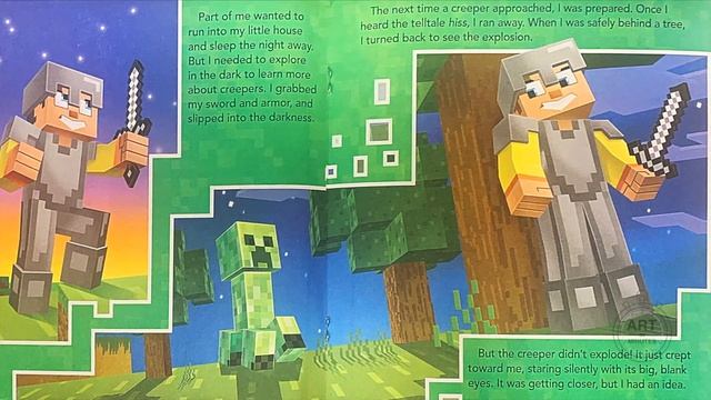 Mobs of Minecraft - Beware the Creeper! - Read Aloud Kids Storybook Preview #YouTubeKids смотреть онлайн