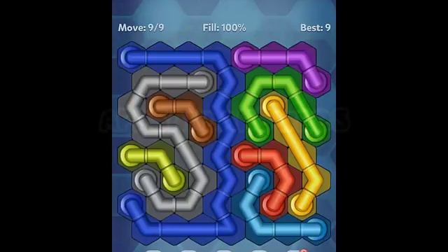 Pipe Lines: Hexa - Rotation Level 31-40 Solution